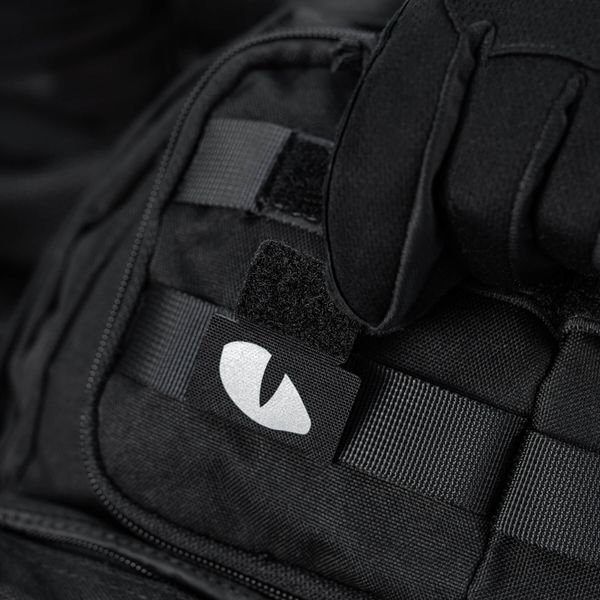 M-Tac нашивка Tiger Eyes Laser Cut (пара) Reflective Black 51140299 фото