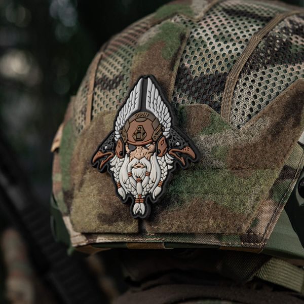M-Tac нашивка Odin Tactical 3D PVC White/Coyote 51469003 фото