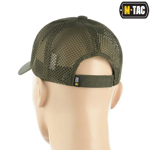 M-Tac бейсболка з сіткою Flex ріп-стоп Army Olive 40569062_S/M фото
