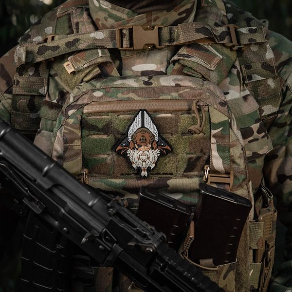 M-Tac нашивка Odin Tactical 3D PVC White/Coyote 51469003 фото