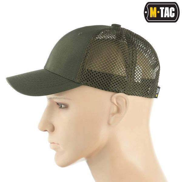 M-Tac бейсболка з сіткою Flex ріп-стоп Army Olive 40569062_S/M фото