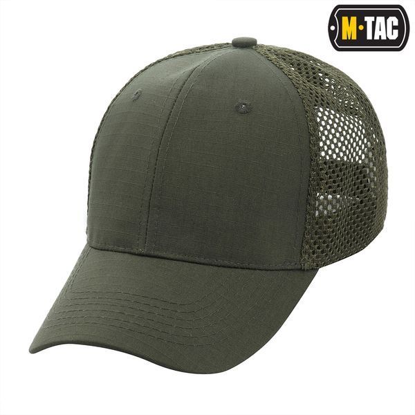 M-Tac бейсболка з сіткою Flex ріп-стоп Army Olive 40569062_S/M фото