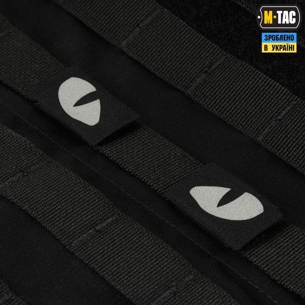 M-Tac нашивка Tiger Eyes Laser Cut (пара) Reflective Black 51140299 фото