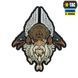 M-Tac нашивка Odin Tactical 3D PVC White/Coyote 51469003 фото 1