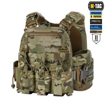 M-Tac плитоноска Cuirass Tiger FAST Elite 2 клас захисту (розмір плити М) Multicam 10468008_XS/S фото