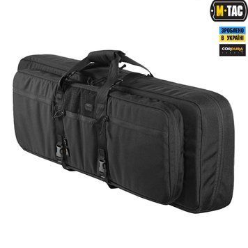 M-Tac чохол для зброї Elite 100 см. (2 відділа) з лямками Black 10073002 фото