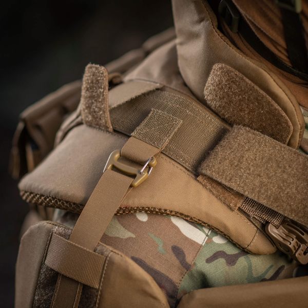 M-Tac плечовий захист з балістичними пакетами 1 клас (FMS) для Cuirass QRS Coyote 51411005 фото