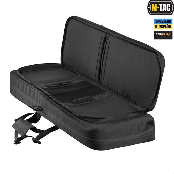 M-Tac чохол для зброї Elite 100 см. (2 відділа) з лямками Black 10073002 фото