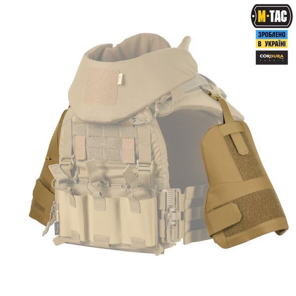 M-Tac плечовий захист з балістичними пакетами 1 клас (FMS) для Cuirass QRS Coyote 51411005 фото