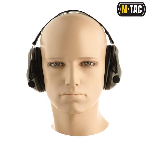 M-Tac навушники стрілкові активні Tactical 6S Olive 27300810 фото