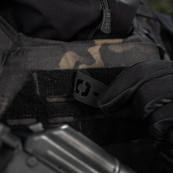 M-Tac нашивка група крові -0- наскрізна Laser Cut Black 58339202 фото