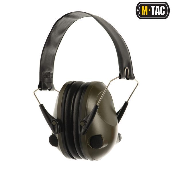 M-Tac навушники стрілкові активні Tactical 6S Olive 27300810 фото