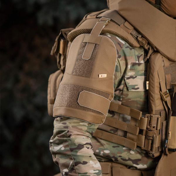M-Tac плечовий захист з балістичними пакетами 1 клас (FMS) для Cuirass QRS Coyote 51411005 фото