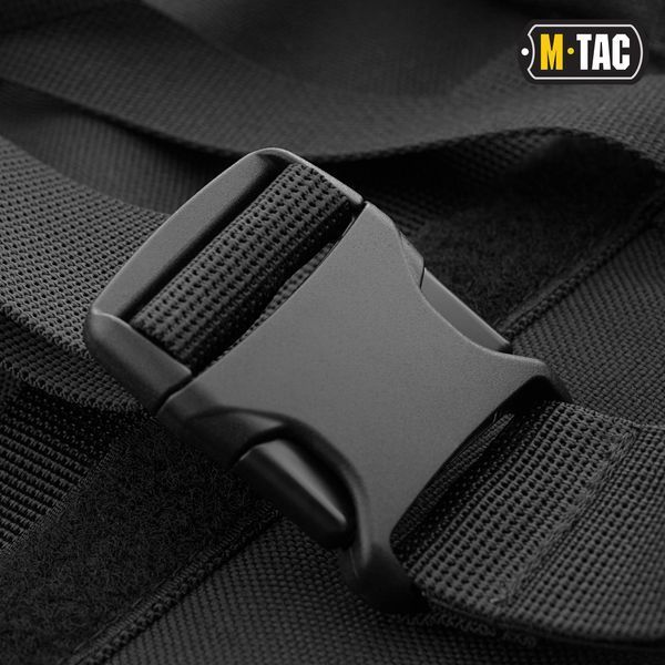 M-Tac чохол для зброї Elite 100 см. (2 відділа) з лямками Black 10073002 фото