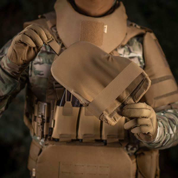 M-Tac плечовий захист з балістичними пакетами 1 клас (FMS) для Cuirass QRS Coyote 51411005 фото