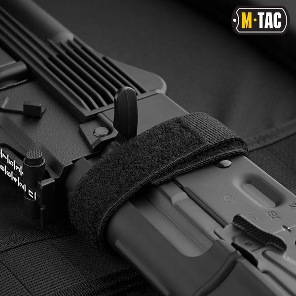 M-Tac чохол для зброї Elite 100 см. (2 відділа) з лямками Black 10073002 фото