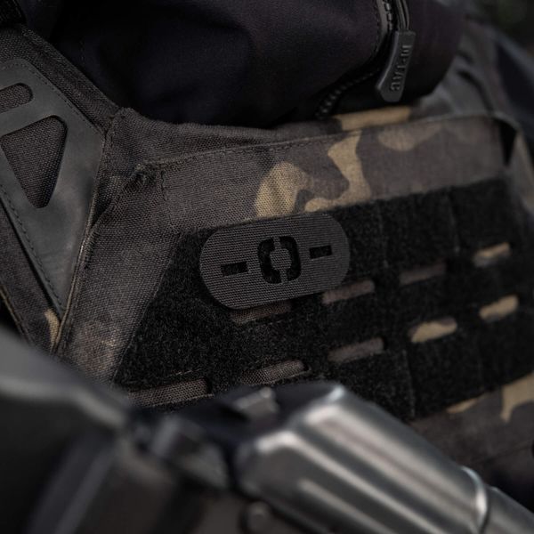 M-Tac нашивка група крові -0- наскрізна Laser Cut Black 58339202 фото