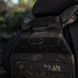 M-Tac нашивка група крові AB- наскрізна Laser Cut Black 58232002 фото 3