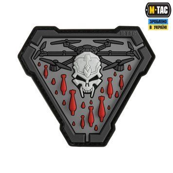 M-Tac нашивка Vampir PVC Black/Grey 51570211 фото