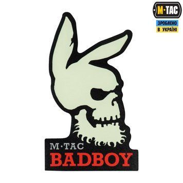 M-Tac нашивка Bad Boy Black/GID 51316299 фото