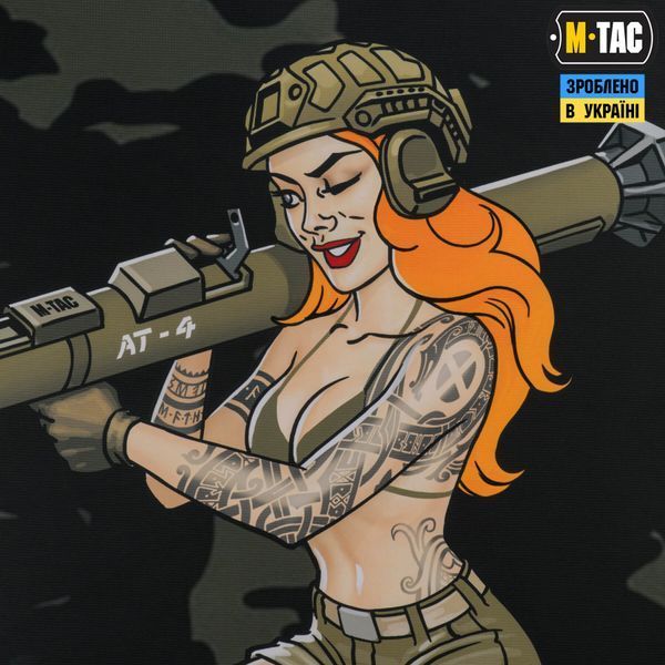 M-Tac банер Tactical girl AT-4 900x1300 Black MC 51553208 фото