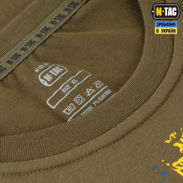 M-Tac футболка Месник довгий рукав Olive/Yellow/Blue 80038001_XS фото