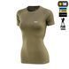 M-Tac футболка Ultra Light Polartec Lady Dark Olive 51406048_2XS фото