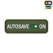 M-Tac нашивка Autosave PVC Olive 51116701 фото