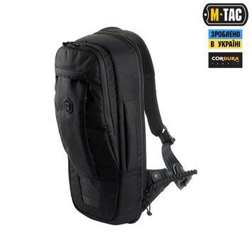 M-Tac рюкзак однолямковий Agent Elite Hex Black 10149002 фото