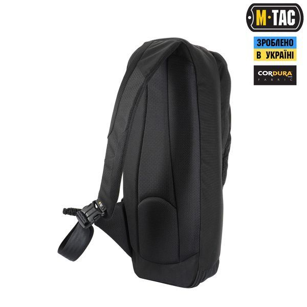 M-Tac рюкзак однолямковий Agent Elite Hex Black 10149002 фото