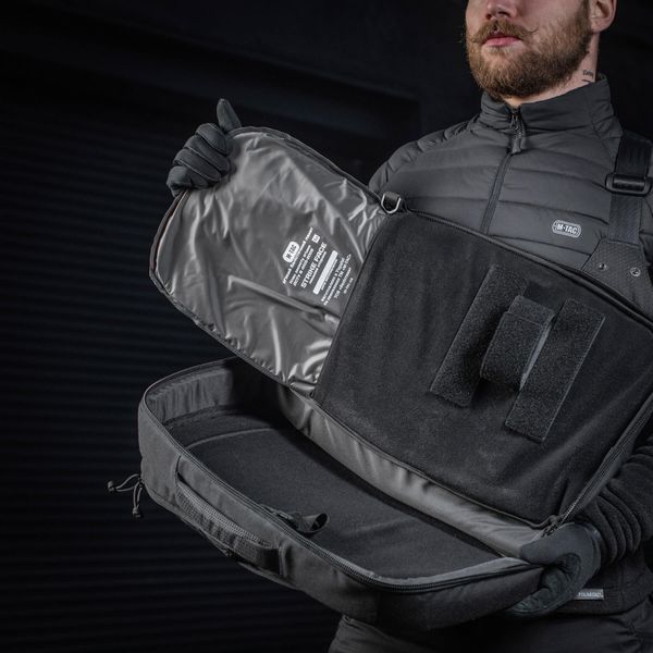 M-Tac рюкзак однолямковий Agent Elite Hex Black 10149002 фото