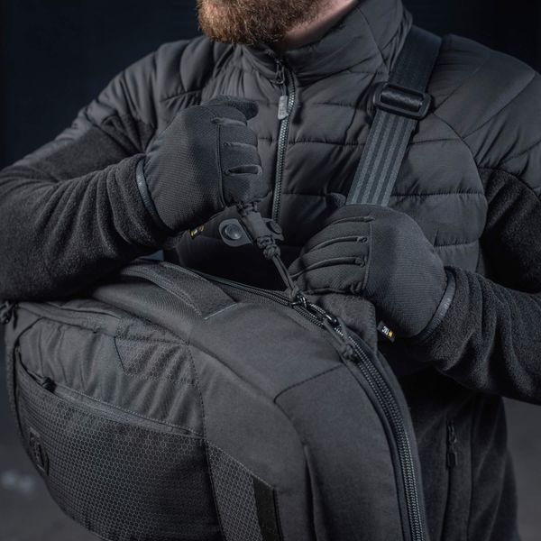 M-Tac рюкзак однолямковий Agent Elite Hex Black 10149002 фото