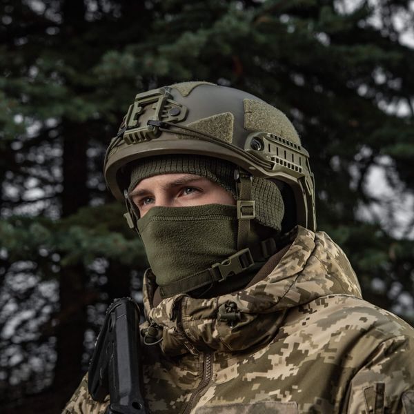 M-Tac шапка-підшоломник Gen.II фліс ріп-стоп Army Olive 40577062_S фото