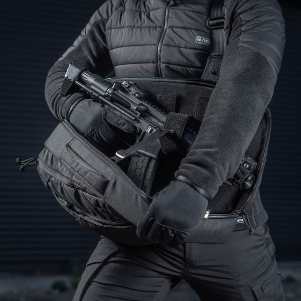 M-Tac рюкзак однолямковий Agent Elite Hex Black 10149002 фото