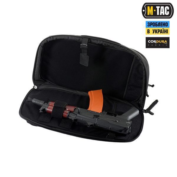 M-Tac рюкзак однолямковий Agent Elite Hex Black 10149002 фото
