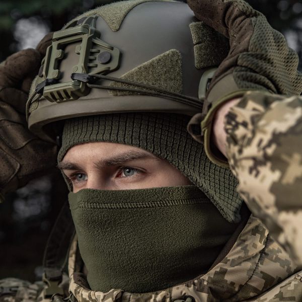 M-Tac шапка-підшоломник Gen.II фліс ріп-стоп Army Olive 40577062_S фото