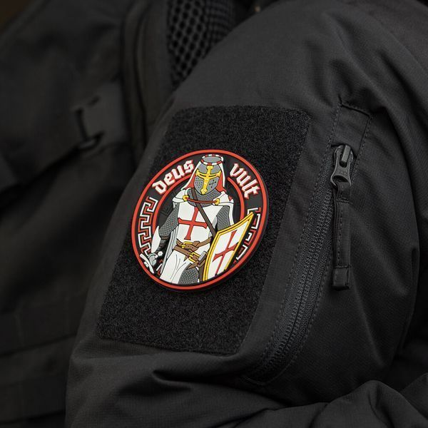 M-Tac нашивка Deus Vult 3D PVC 51116000 фото
