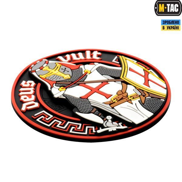 M-Tac нашивка Deus Vult 3D PVC 51116000 фото