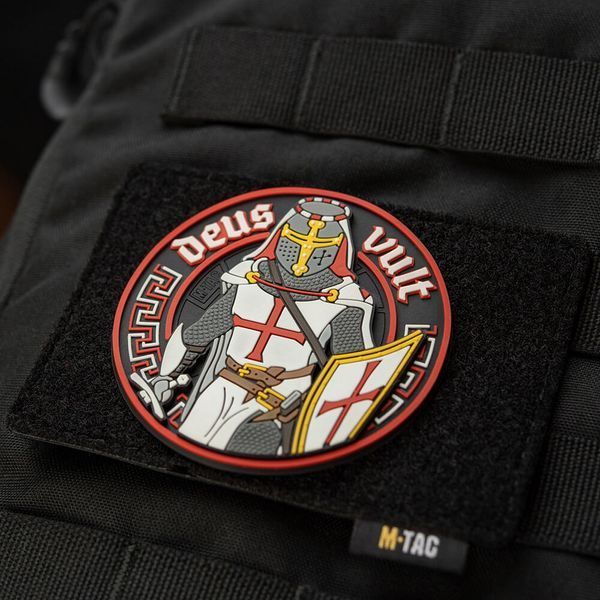 M-Tac нашивка Deus Vult 3D PVC 51116000 фото
