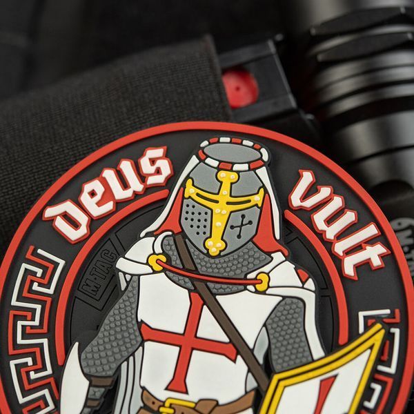 M-Tac нашивка Deus Vult 3D PVC 51116000 фото