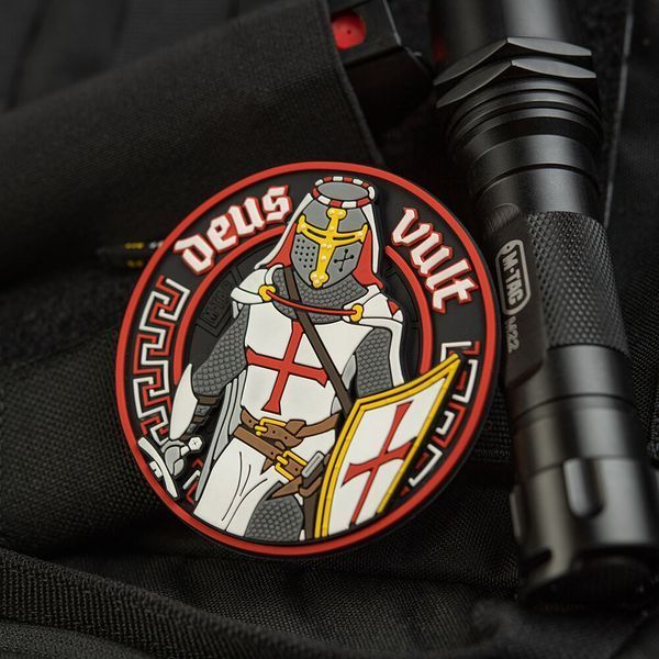 M-Tac нашивка Deus Vult 3D PVC 51116000 фото