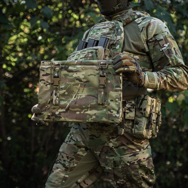 M-Tac килимок для сидіння трьохсекційний з балістичним пакетом 1 клас (BRONYX) Multicam 10487008 фото