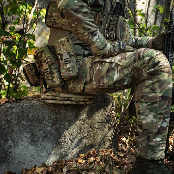 M-Tac килимок для сидіння трьохсекційний з балістичним пакетом 1 клас (BRONYX) Multicam 10487008 фото