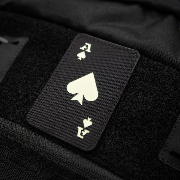 M-Tac нашивка Ace of Spades Laser Cut Black/GID 51109299 фото