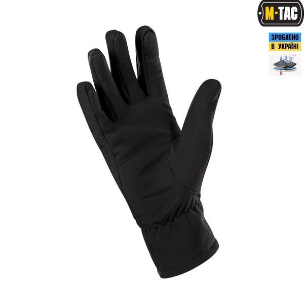 M-Tac рукавички демісезонні Soft Shell Black 90010002_S фото