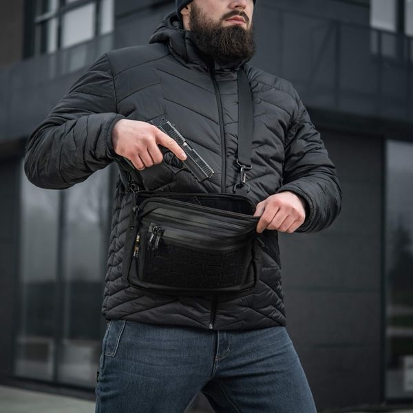 M-Tac сумка Admin Bag Medium Elite з липучкою Black 10406002 фото