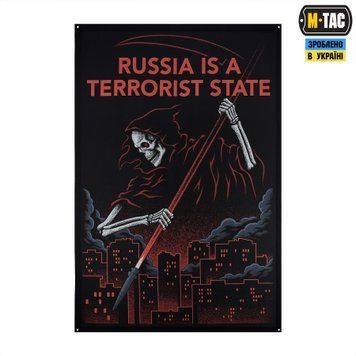 M-Tac банер russia is a terrorist state 900x1300 Black 51708002 фото