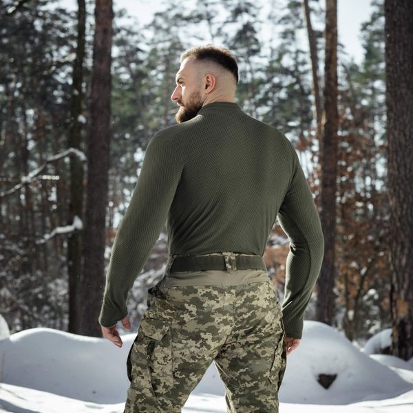 M-Tac термосорочка фліс Delta Level 2 Hex Army Olive 70037062_S фото
