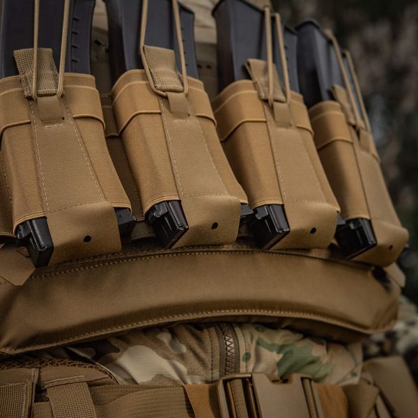 M-Tac передня панель для чохла бронежилета Sturm на 4 магазина Coyote 10312005 фото