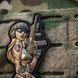 M-Tac нашивка Tactical girl №4 PVC tattoo Пантера 51116214 фото 12